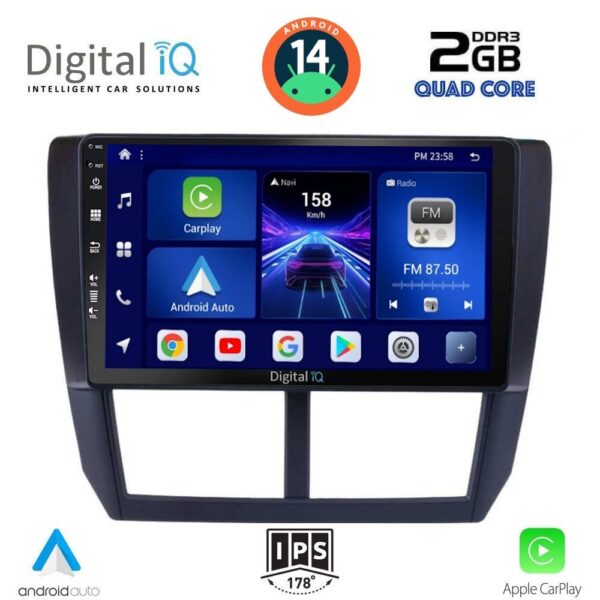 AIN-132899 - Digital iQ - DIGITAL IQ BXC 3662_CPAA (9inc) MULTIMEDIA TABLET for SUBARU FORESTER – IMPREZA – XV mod. 2008-2013 - ALL IN POINT - LEFKELIS.GR
