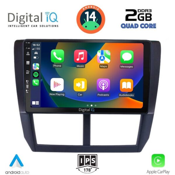 DIGITAL IQ BXC 3662_CPAA (9inc) MULTIMEDIA TABLET for SUBARU FORESTER – IMPREZA – XV mod. 2008-2013 - Image 2