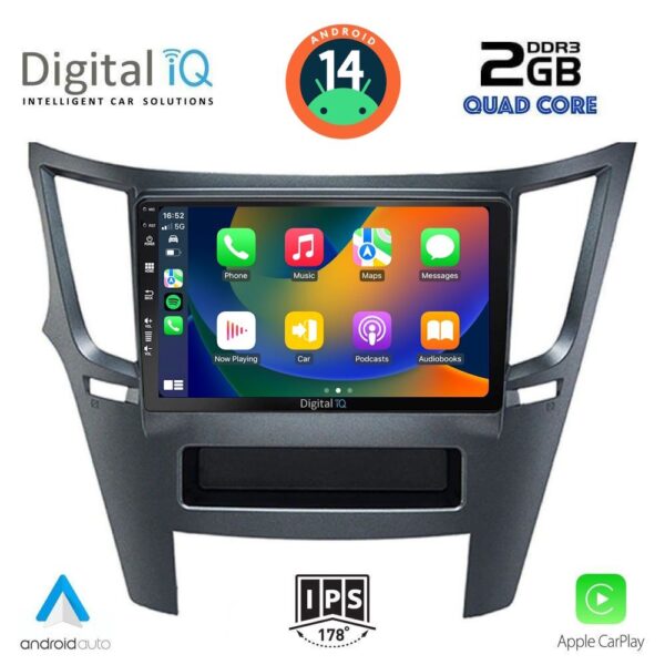 DIGITAL IQ BXC 3667_CPAA (9inc) MULTIMEDIA TABLET for SUBARU LEGACY – OUTBACK mod. 2009> - Image 2