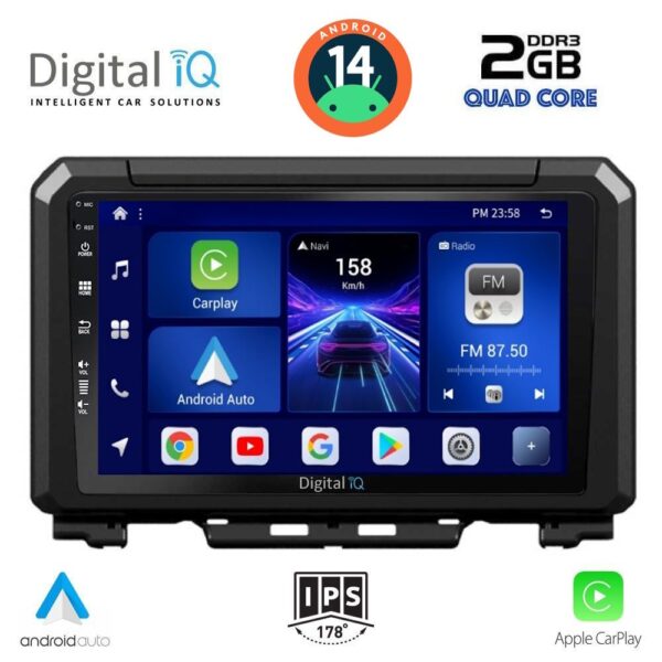 AIN-132891 - Digital iQ - DIGITAL IQ BXC 3679_CPAA (9inc) MULTIMEDIA TABLET for SUZUKI JIMNY mod. 2017> - ALL IN POINT - LEFKELIS.GR