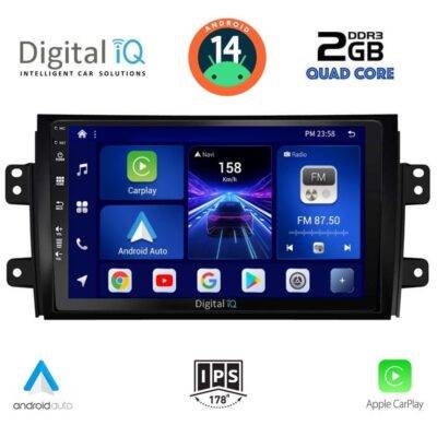 AIN-133057 - Digital iQ - DIGITAL IQ BXC 3688_CPAA (9inc) MULTIMEDIA TABLET for FIAT SEDICI – SUZUKI SX4 mod. 2005-2013 - ALL IN POINT - LEFKELIS.GR