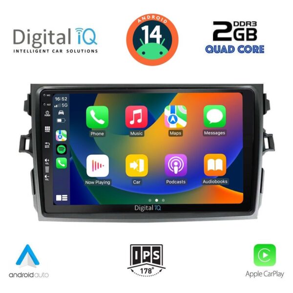 DIGITAL IQ BXC 3713_CPAA (9inc) MULTIMEDIA TABLET for TOYOTA COROLLA 4D mod. 2006-2012 - Image 2