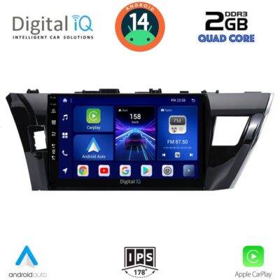 AIN-133280 - Digital iQ - DIGITAL IQ BXC 3714_CPAA (10inc) MULTIMEDIA TABLET for TOYOTA COROLLA mod. 2013-2016 - ALL IN POINT - LEFKELIS.GR