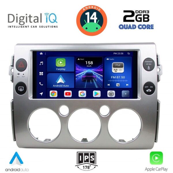 AIN-132878 - Digital iQ - DIGITAL IQ BXC 3717_CPAA (9inc) MULTIMEDIA TABLET for TOYOTA FJ CRUISER mod. 2007-2013 - ALL IN POINT - LEFKELIS.GR