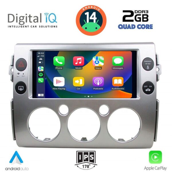 DIGITAL IQ BXC 3717_CPAA (9inc) MULTIMEDIA TABLET for TOYOTA FJ CRUISER mod. 2007-2013 - Image 2