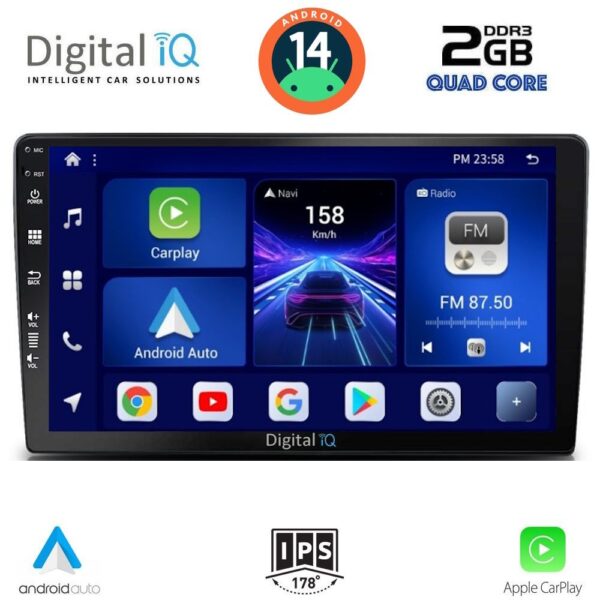 AIN-132741 - Digital iQ - DIGITAL IQ BXC 3722_CPAA (9inc) MULTIMEDIA TABLET for TOYOTA LANDCRUISER mod. 1998-2003 - ALL IN POINT - LEFKELIS.GR