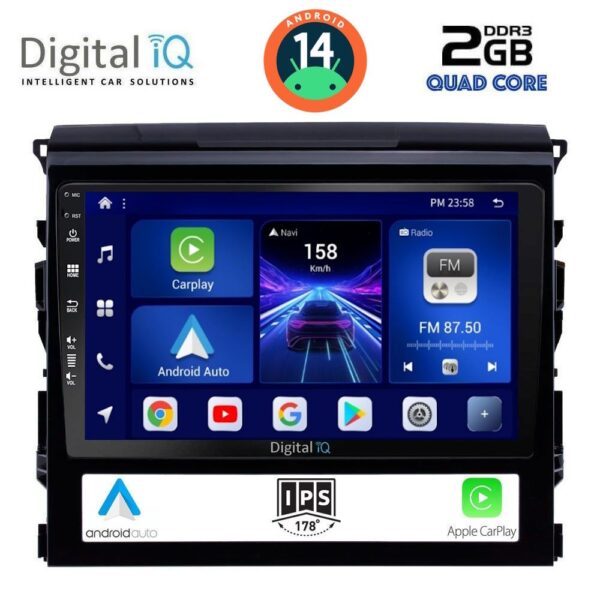 AIN-132835 - Digital iQ - DIGITAL IQ BXC 3725_CPAA (9inc) MULTIMEDIA TABLET for TOYOTA LANDCRUISER mod. 2016-2019 - ALL IN POINT - LEFKELIS.GR