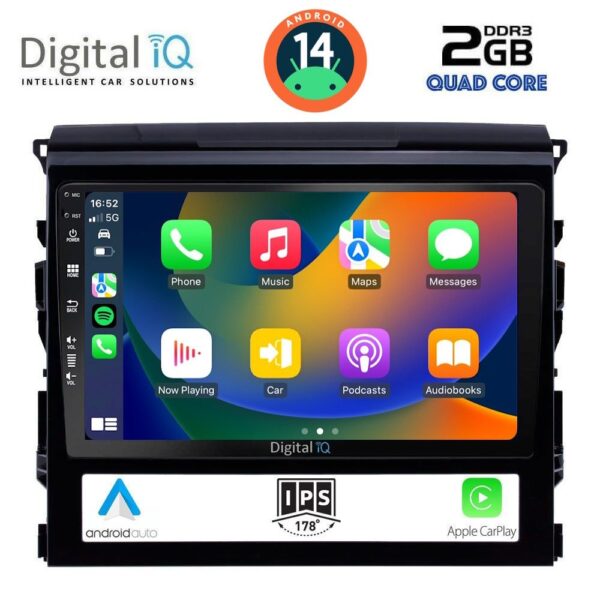 DIGITAL IQ BXC 3725_CPAA (9inc) MULTIMEDIA TABLET for TOYOTA LANDCRUISER mod. 2016-2019 - Image 2
