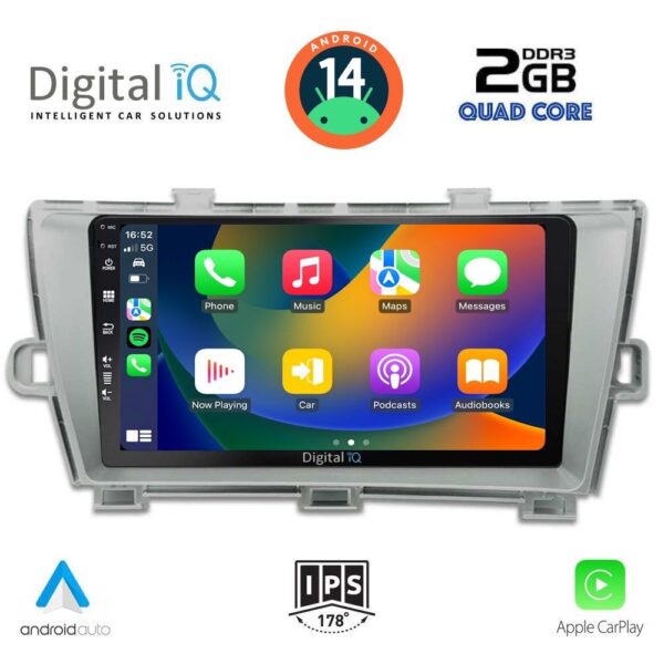 DIGITAL IQ BXC 3726_CPAA (9inc) MULTIMEDIA TABLET for TOYOTA PRIUS mod. 2009-2015 - Image 2