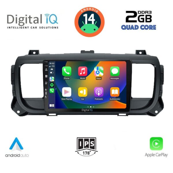 DIGITAL IQ BXC 3729_CPAA (9inc) MULTIMEDIA TABLET for CITROEN JUMPY-SPACETOURER – PEUGEOT EXPERT-TRAVELLER – TOYOTA PROACE mod.2016> - Image 2
