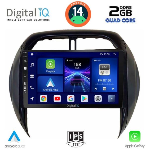 AIN-132767 - Digital iQ - DIGITAL IQ BXC 3730_CPAA CLIMA (9inc) MULTIMEDIA TABLET for TOYOTA RAV 4 mod. 2000-2006 - ALL IN POINT - LEFKELIS.GR