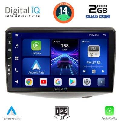 AIN-132786 - Digital iQ - DIGITAL IQ BXC 3735_CPAA (9inc) MULTIMEDIA TABLET for TOYOTA YARIS mod. 1999-2006 - ALL IN POINT - LEFKELIS.GR