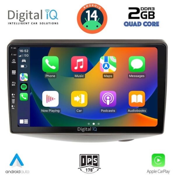 DIGITAL IQ BXC 3735_CPAA (9inc) MULTIMEDIA TABLET for TOYOTA YARIS mod. 1999-2006 - Image 2