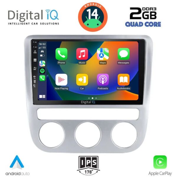 DIGITAL IQ BXC 3752_CPAA CLIMA (9inc) MULTIMEDIA TABLET for VW EOS mod. 2006> - SCIROCCO mod. 2008-2014 - Image 2