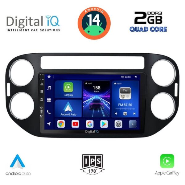 AIN-132861 - Digital iQ - DIGITAL IQ BXC 3760_CPAA (9inc) MULTIMEDIA TABLET for VW TIGUAN mod. 2004-2016 - ALL IN POINT - LEFKELIS.GR