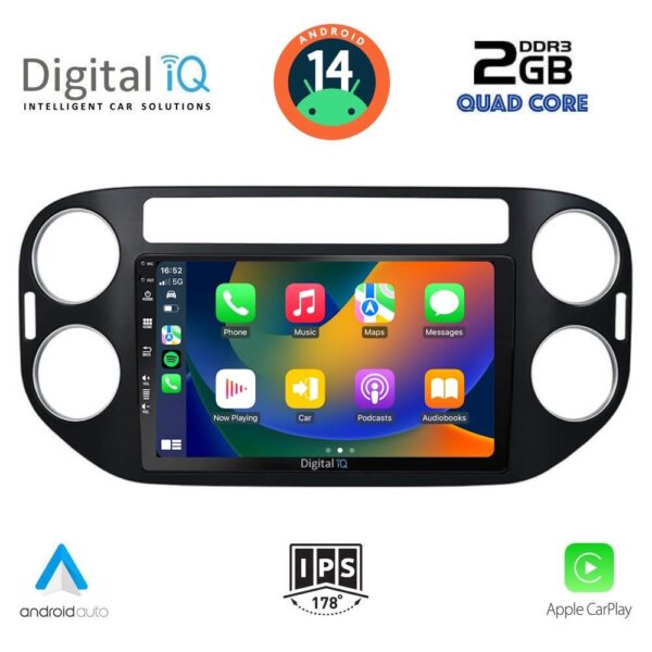 DIGITAL IQ BXC 3760_CPAA (9inc) MULTIMEDIA TABLET for VW TIGUAN mod. 2004-2016 - Image 2