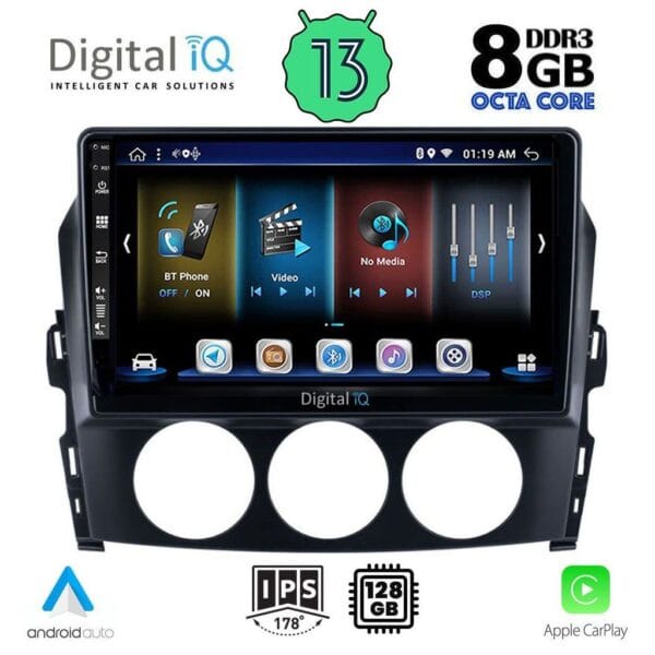 DIGITAL IQ BXD 8392_CPA (9inc) MULTIMEDIA TABLET for MAZDA MX5 mod. 2005-2015 - Image 2