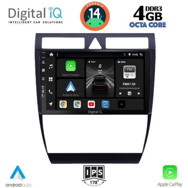 AIN-121167 - Digital iQ - DIGITAL IQ BXF 6006_CPAA (9inc) MULTIMEDIA TABLET for AUDI A6 mod. 1998-2005 - ALL IN POINT - LEFKELIS.GR