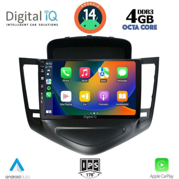 DIGITAL IQ BXF 6076_CPAA (9inc) MULTIMEDIA TABLET for CHEVROLET CRUZE mod. 2008-2012 - Image 2