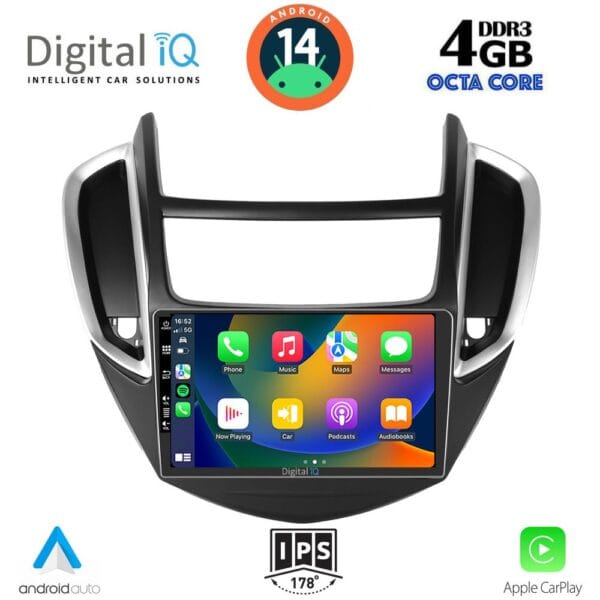DIGITAL IQ BXF 6080_CPAA (9inc) MULTIMEDIA TABLET for CHEVROLET TRAX mod. 2014-2022 - Image 2