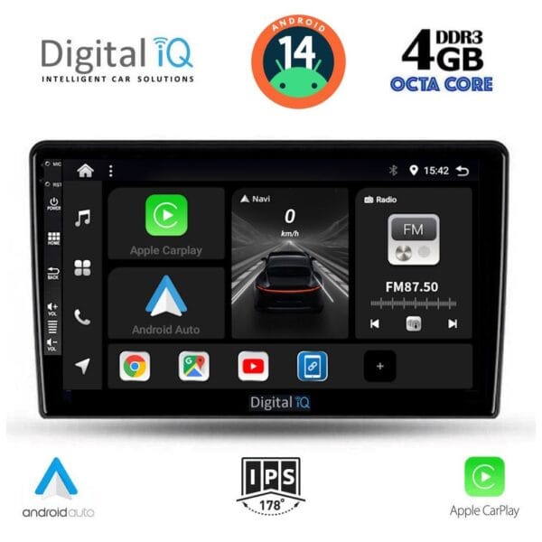 AIN-121006 - Digital iQ - DIGITAL IQ BXF 6103B_CPAA (9inc) MULTIMEDIA TABLET for DACIA DUSTER mod. 2012-2019 - ALL IN POINT - LEFKELIS.GR