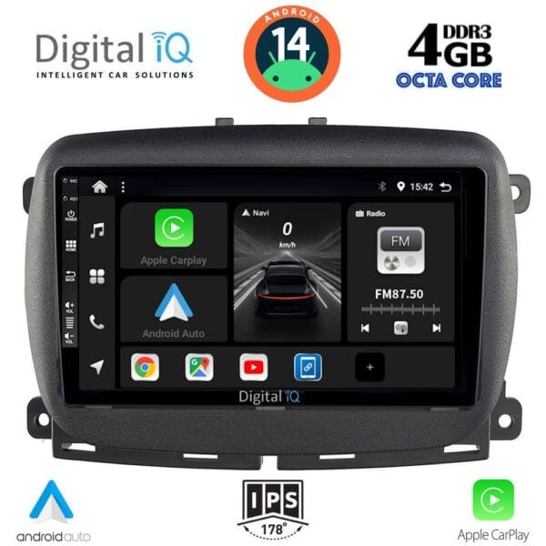 AIN-121059 - Digital iQ - DIGITAL IQ BXF 6131_CPAA (9inc) MULTIMEDIA TABLET for FIAT 500 mod. 2016> - ALL IN POINT - LEFKELIS.GR