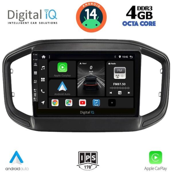 AIN-120992 - Digital iQ - DIGITAL IQ BXF 6147_CPAA (9inc) MULTIMEDIA TABLET for FIAT STRADA mod. 2020> - ALL IN POINT - LEFKELIS.GR