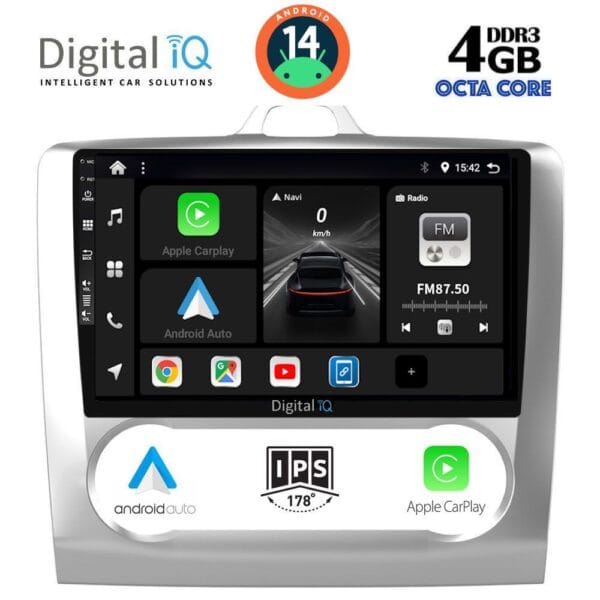 AIN-121193 - Digital iQ - DIGITAL IQ BXF 6156_CPAA CLIMA (9inc) MULTIMEDIA TABLET for FORD FOCUS mod. 2005-2012 - ALL IN POINT - LEFKELIS.GR