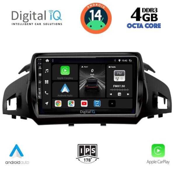 AIN-121184 - Digital iQ - DIGITAL IQ BXF 6160_CPAA (9inc) MULTIMEDIA TABLET for FORD KUGA mod. 2013-2019 – CMAX mod. 2011> - ALL IN POINT - LEFKELIS.GR