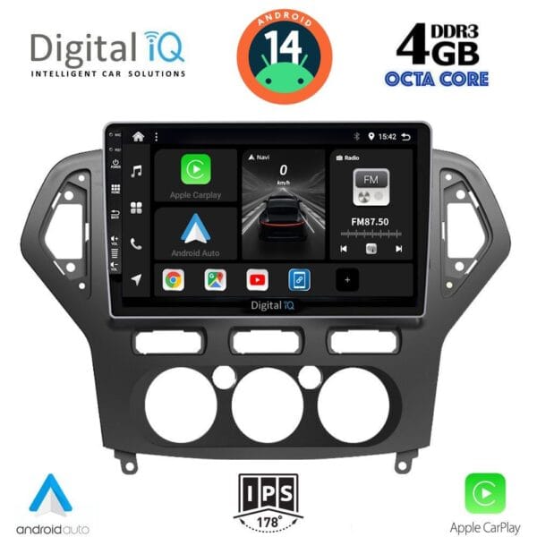 AIN-121336 - Digital iQ - DIGITAL IQ BXF 6162_CPAA A/C (10inc) MULTIMEDIA TABLET for FORD MONDEO mod. 2007-2011 - ALL IN POINT - LEFKELIS.GR
