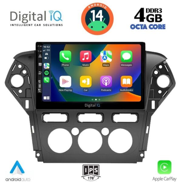 DIGITAL IQ BXF 6163_CPAA A/C (10inc) MULTIMEDIA TABLET for FORD MONDEO mod. 2011-2013 - Image 2