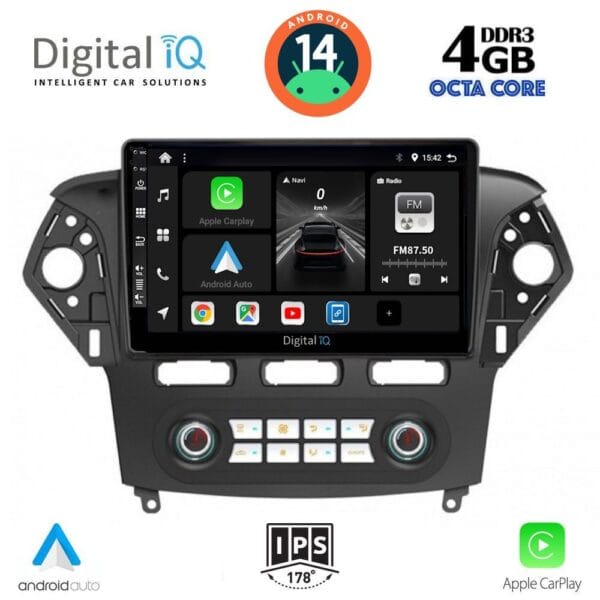 AIN-121339 - Digital iQ - DIGITAL IQ BXF 6163_CPAA CLIMA (10inc) MULTIMEDIA TABLET for FORD MONDEO mod. 2011-2013 - ALL IN POINT - LEFKELIS.GR