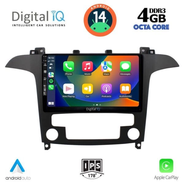 DIGITAL IQ BXF 6175_CPAA CLIMA (9inc) MULTIMEDIA TABLET for FORD SMAX mod. 2006-2014 - Image 2