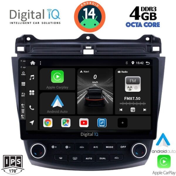 AIN-121343 - Digital iQ - DIGITAL IQ BXF 6182_CPAA (10inc) MULTIMEDIA TABLET for HONDA ACCORD mod. 2003-2007 - ALL IN POINT - LEFKELIS.GR