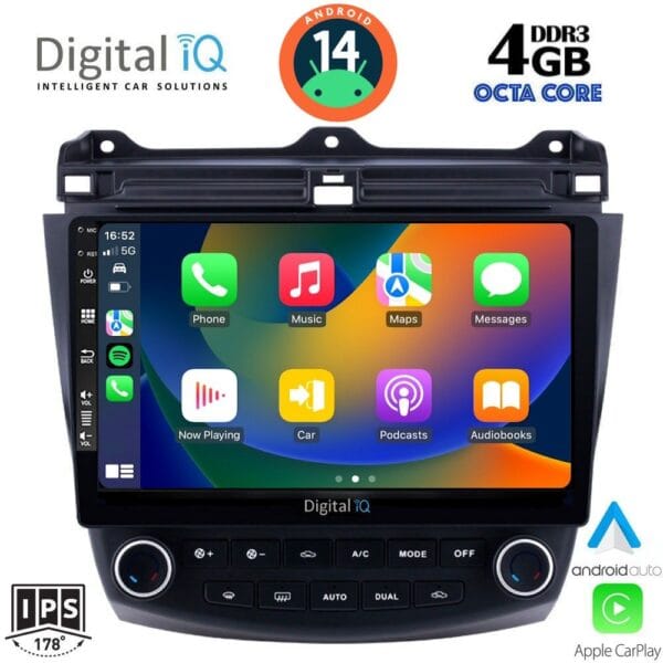 DIGITAL IQ BXF 6182_CPAA (10inc) MULTIMEDIA TABLET for HONDA ACCORD mod. 2003-2007 - Image 2
