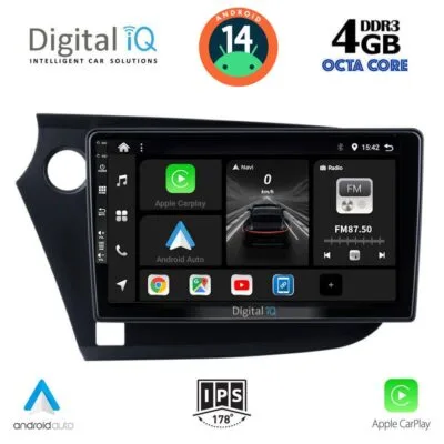 AIN-121200 - Digital iQ - DIGITAL IQ BXF 6205_CPAA (9inc) MULTIMEDIA TABLET for HONDA INSIGHT mod. 2009-2014 - ALL IN POINT - LEFKELIS.GR