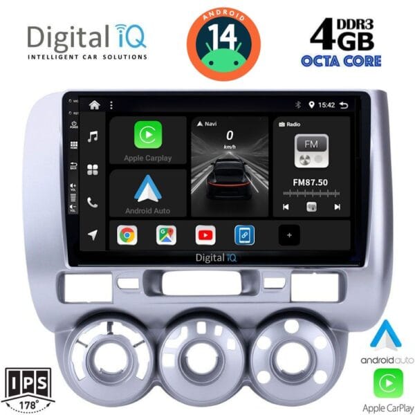 AIN-121201 - Digital iQ - DIGITAL IQ BXF 6210_CPAA A/C (9inc) MULTIMEDIA TABLET for HONDA JAZZ mod. 2002-2008 - ALL IN POINT - LEFKELIS.GR