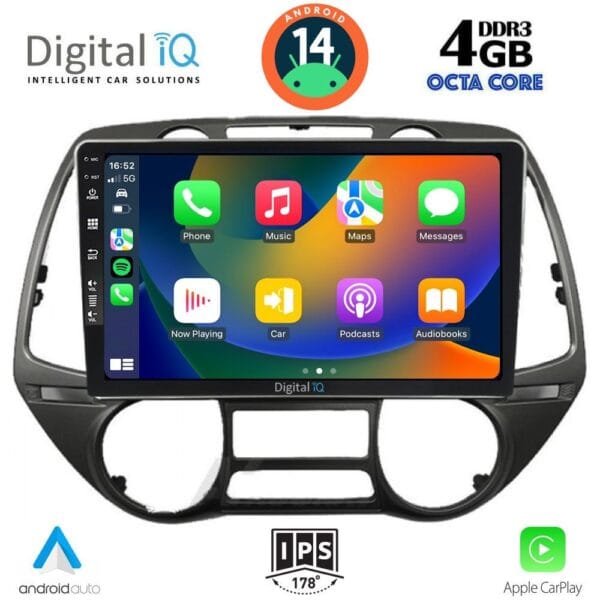 DIGITAL IQ BXF 6226_CPAA (9inc) MULTIMEDIA TABLET for HYUNDAI i20 mod. 2008-2013 - Image 2