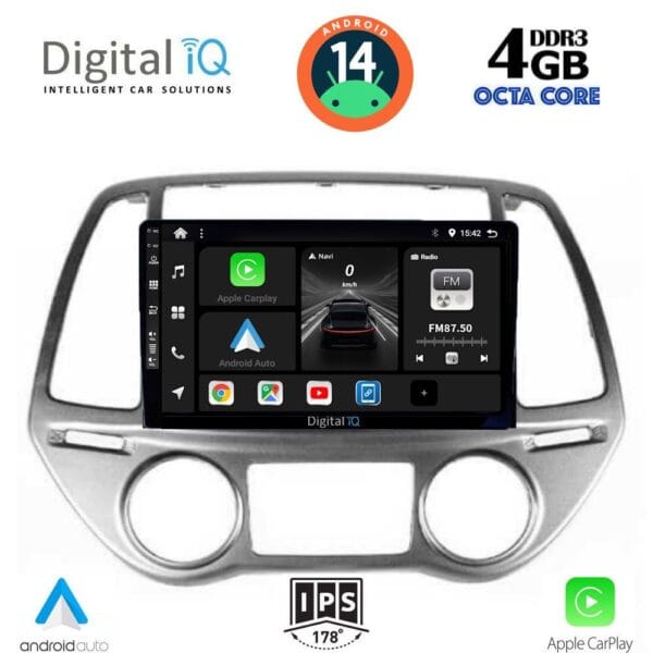 AIN-121245 - Digital iQ - DIGITAL IQ BXF 6227_CPAA CLIMA (9inc) MULTIMEDIA TABLET for HYUNDAI i20 mod. 2008-2012 - ALL IN POINT - LEFKELIS.GR