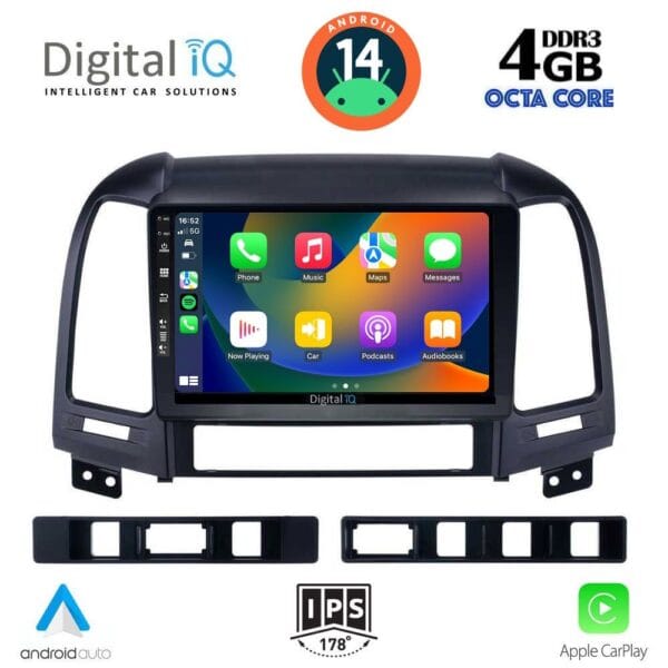 DIGITAL IQ BXF 6239_CPAA (9inc) MULTIMEDIA TABLET for HYUNDAI SANTA FE mod. 2005-2013 - Image 2