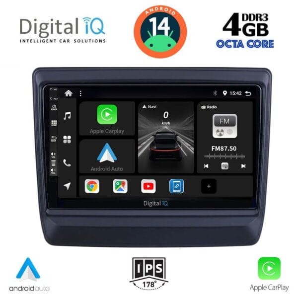 AIN-121087 - Digital iQ - DIGITAL IQ BXF 6256_CPAA (9inc) MULTIMEDIA TABLET for ISUZU DMAX mod. 2020> - ALL IN POINT - LEFKELIS.GR