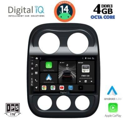 AIN-121360 - Digital iQ - DIGITAL IQ BXF 6277_CPAA (10inc) MULTIMEDIA TABLET for JEEP COMPASS - PATRIOT mod. 2007-2016 - ALL IN POINT - LEFKELIS.GR