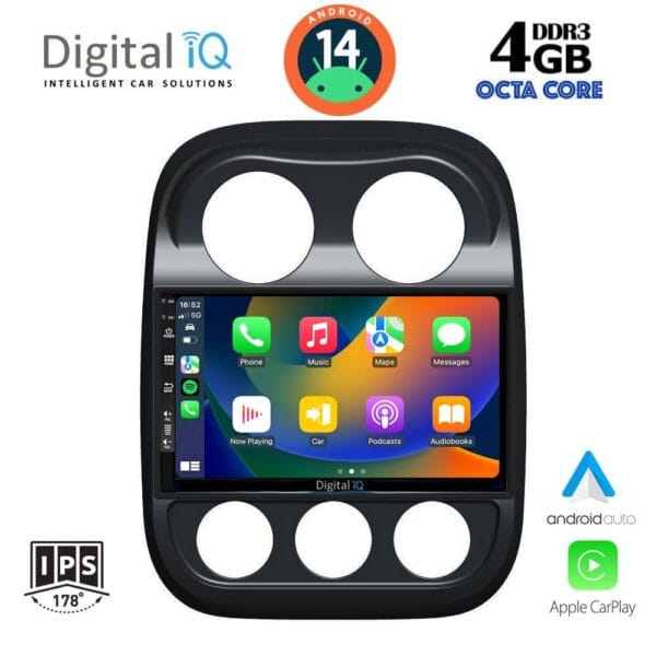 DIGITAL IQ BXF 6277_CPAA (10inc) MULTIMEDIA TABLET for JEEP COMPASS - PATRIOT mod. 2007-2016 - Image 2