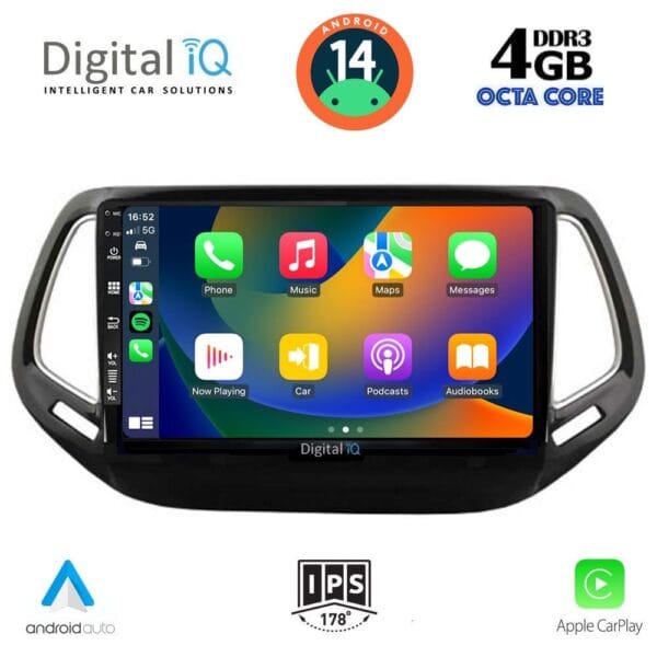 DIGITAL IQ BXF 6278_CPAA (10inc) MULTIMEDIA TABLET for JEEP COMPASS mod. 2016-2021 - Image 2