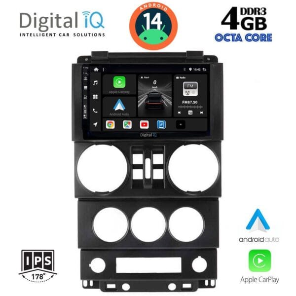 AIN-121090 - Digital iQ - DIGITAL IQ BXF 6294_CPAA (9inc) MULTIMEDIA TABLET for JEEP WRANGLER mod. 2006-2011 - ALL IN POINT - LEFKELIS.GR