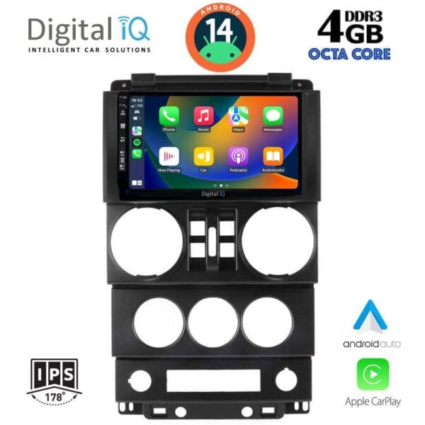 DIGITAL IQ BXF 6294_CPAA (9inc) MULTIMEDIA TABLET for JEEP WRANGLER mod. 2006-2011 - Image 2