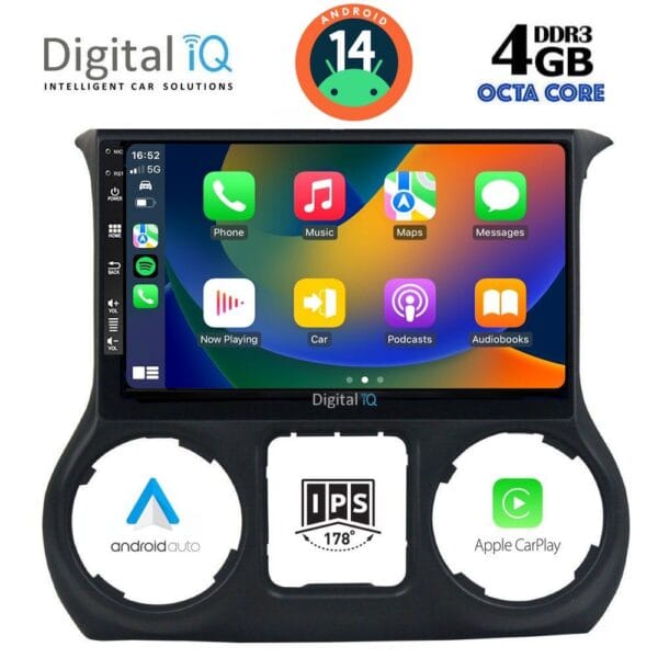 DIGITAL IQ BXF 6295_CPAA (10inc) MULTIMEDIA TABLET for JEEP WRANGLER mod. 2011-2014 - Image 2