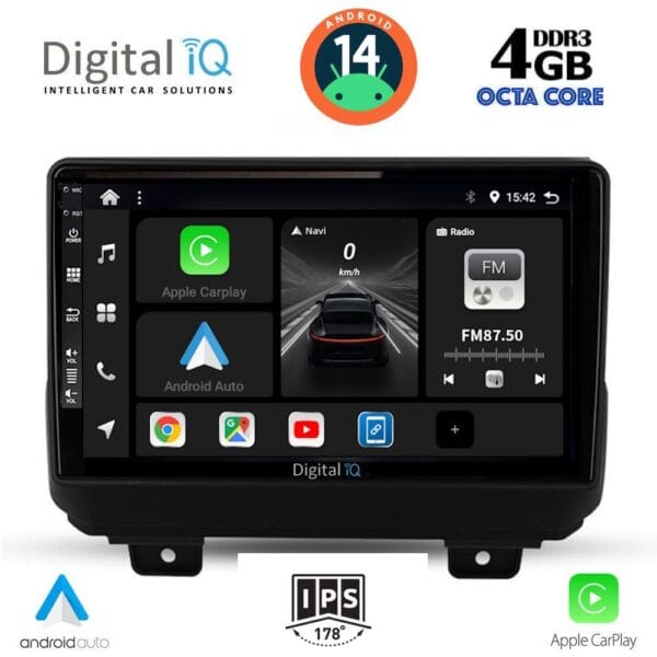 AIN-121143 - Digital iQ - DIGITAL IQ BXF 6298_CPAA (9inc) MULTIMEDIA TABLET for JEEP WRANGLER mod. 2018> - ALL IN POINT - LEFKELIS.GR