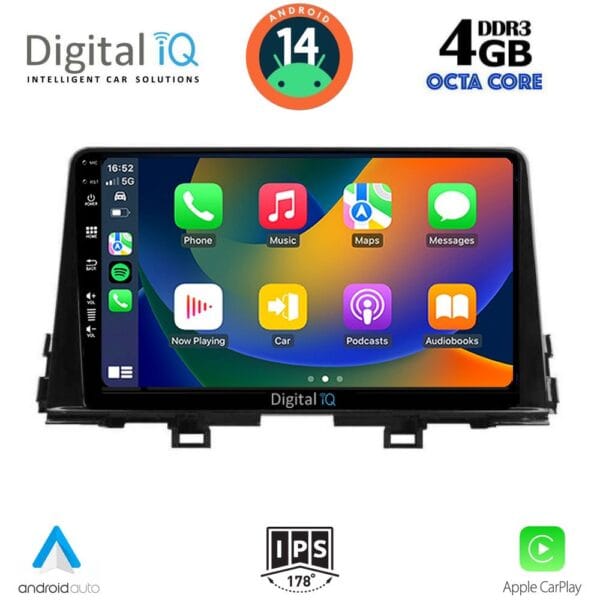 DIGITAL IQ BXF 6309_CPAA (9inc) MULTIMEDIA TABLET for KIA PICANTO mod. 2017-2021 - Image 2