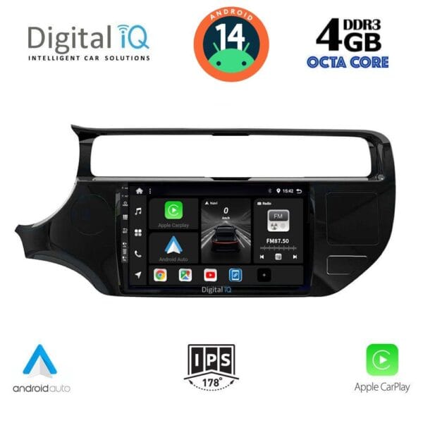 AIN-121258 - Digital iQ - DIGITAL IQ BXF 6315_CPAA (9inc) MULTIMEDIA TABLET for KIA RIO mod. 2015-2018 - ALL IN POINT - LEFKELIS.GR